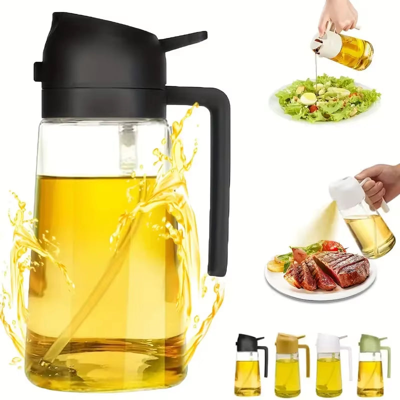 Oil Dispenser Seasoning Accessories Oil Cruet Bottle Oil Spray Kitchen Utensils for Kitchen Barbecue Oils Sprayer Container